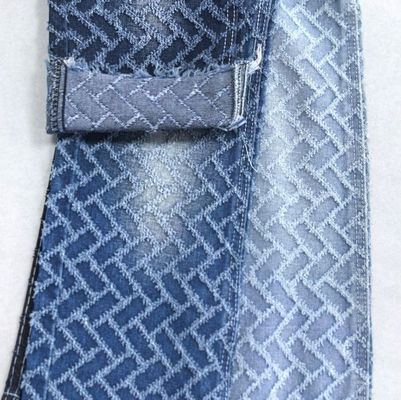 70' 71' Pamuk Polyester Denim Kumaş Stretch Denim Kumaş Crochet 11.3OZ