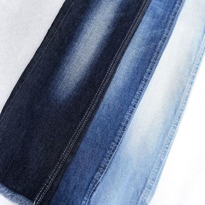 98% Pamuk 2% Spandex Elastik 10.3oz Jeans için Deniz Kumaşı Kırılma Dayanıklı