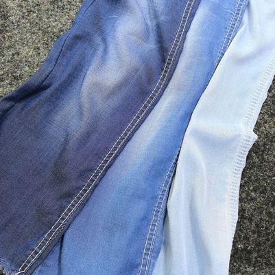 4.8oz Hafif Ağırlıklı Denim Kumaş Lycell Spandex Stretch Plain Dark Blue
