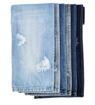 Basit renkli, küçülmeye dayanıklı 100 pamuklu, 12 oz denim kumaş.