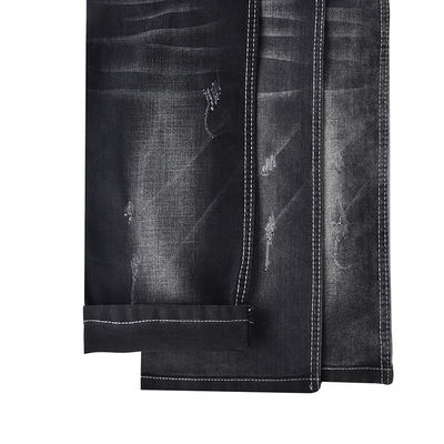 Çekilmeye karşı dayanıklı pamuk poliester SPANDEX DENIM FABRIK JZ429B 9.7oz