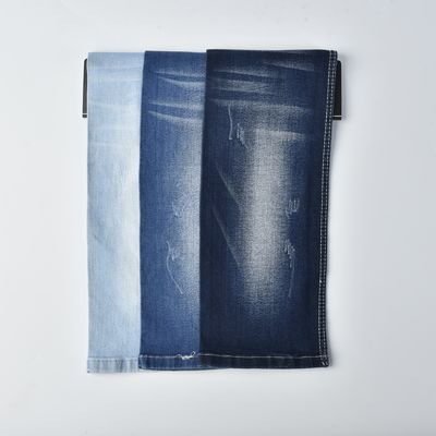 Çekilmeye dayanıklı pamuk poliester spandex denim kumaş QY026A 9 oz