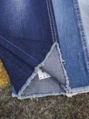Pamuk Polyester Spandex Denim Twill Kumaş JSD3095 8.2 Oz