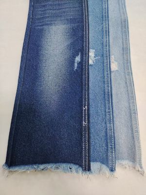 Ağır Gramajlı Pamuk Polyester Rayon KOYU İNDİGO Denim Kumaş 6*6 Yapı JSD3230 14.8oz