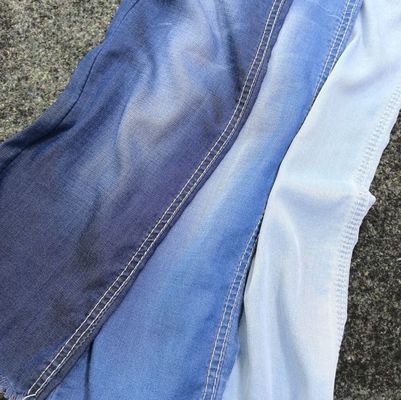 30*32/20 İplik Numarası Streç Liyosel Koyu Mavi Düz Denim Kumaş 4.8oz JSD2020 İPLİK BOYALI Desen