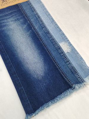 %80 KOTON TWILL Denim Kumaş 10*7 İnşaat Gereksiz 11oz Erkek Jeans