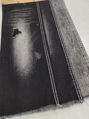 7.9oz Hafif 85% Pamuk 15% Polyester Denim Kumaş Çocuk kot pantolonları için gerilmez