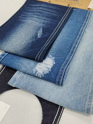 Stil TWILL Pamuk Poliester 178-180cm Denim Kumaş 9.3oz Kadın Jeans