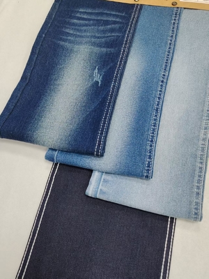 Geniş rahatlık %55 pamuk Denim Kumaş yüksek kaliteli 12*21/40+70 İnşaat JSD3031 takım elbise kot pantolon Alışveriş